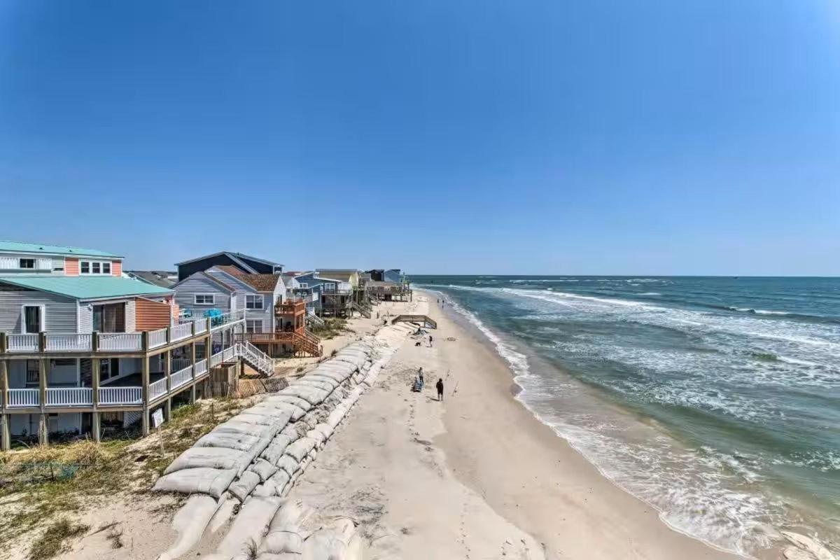Beachfront Bungalow 301 Норт Топсейл Бийч Екстериор снимка